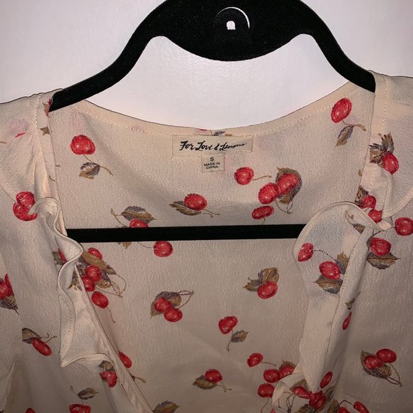 FOR LOVE AND LEMONS Cherry Sundress NWOT - Picture 6 of 7
